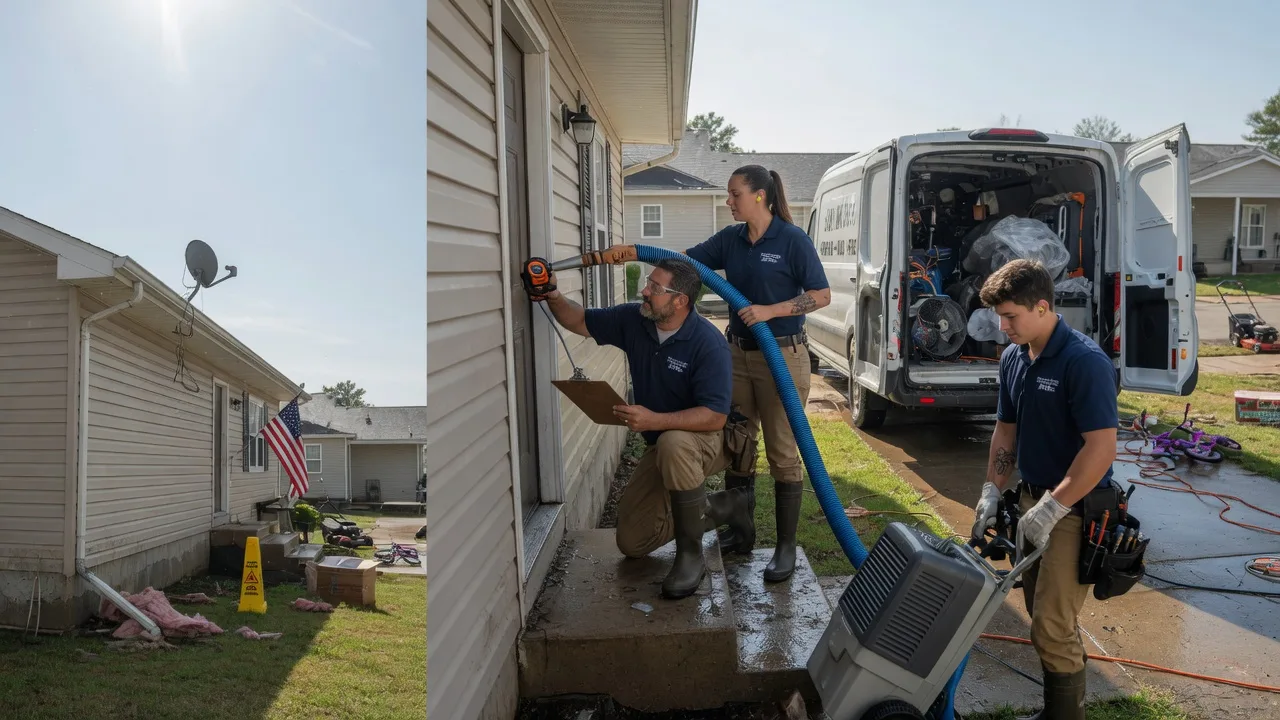 Ceiling Water Damage Restoration in Duncan, AZ near me